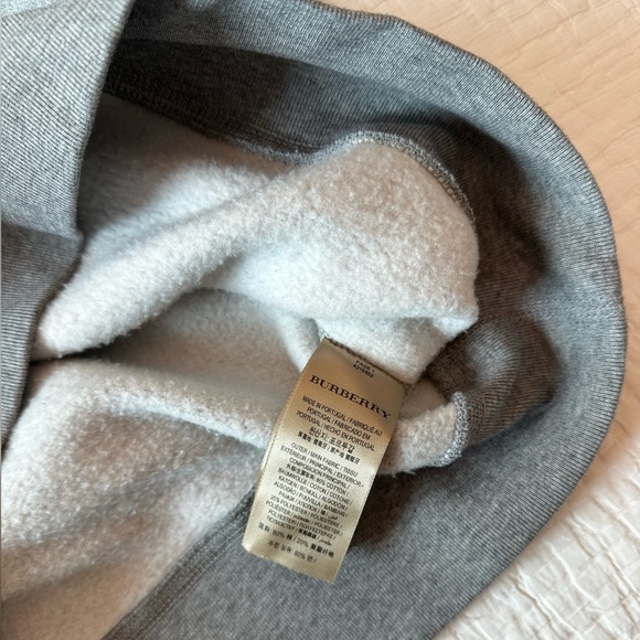 Brit Classic Cotton Blend Sweatshirt in Grey - Picture 3 of 5